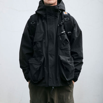 Three-dimensional Pocket Functional Windproof Jacket