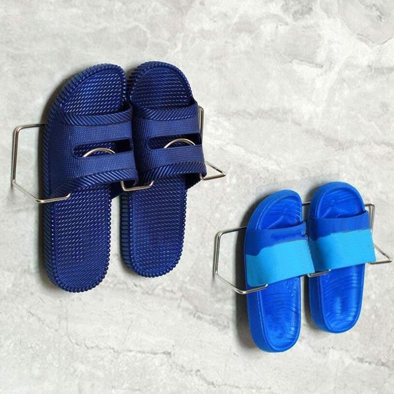 Stainless Steel Household Bathroom Slipper Rack