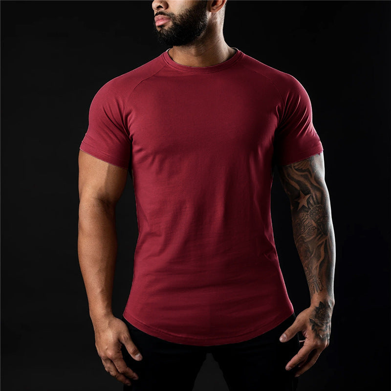 Men's Quick-Dry Sports T-Shirt - Short Sleeve Workout Top