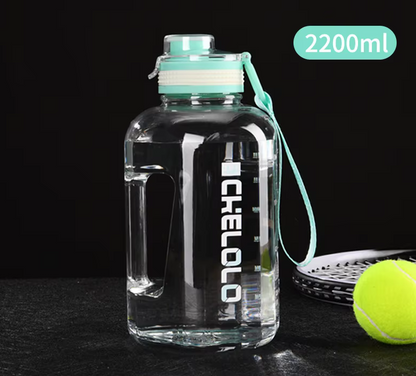 Large Capacity Drop-Resistant Sports Water Bottle – Portable & High-Temperature Safe