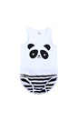 Children's Contrast Print Casual Vest Loungewear Set