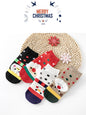 Women's Festive Knit Holiday Pattern Socks