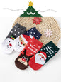 Women's Festive Knit Holiday Pattern Socks