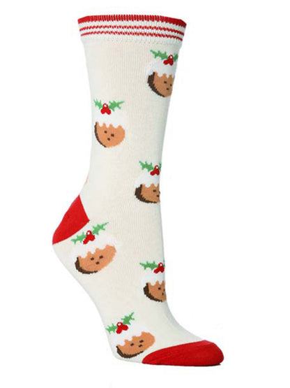 Women's Christmas Print Knit Socks