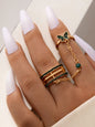 Exaggerated Personality Ring Chain Temperament Fashionable Ring Jewelry