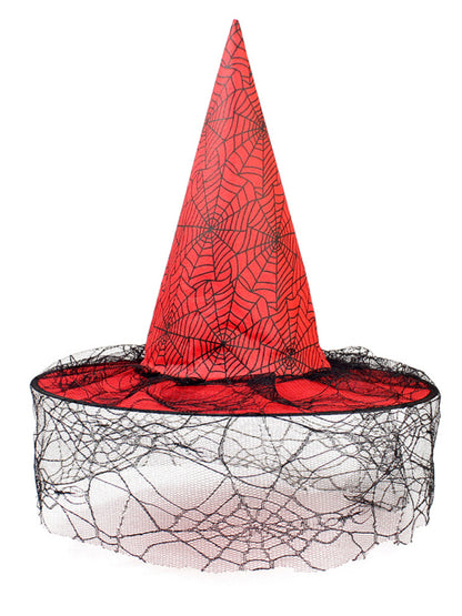 Halloween Hat Witch Party Black Pointed Hat