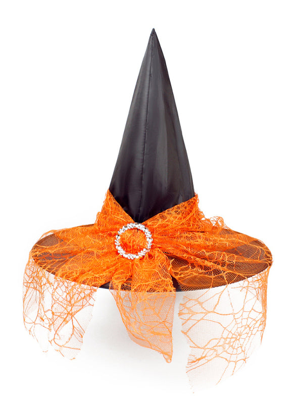 Halloween Hat Witch Party Black Pointed Hat