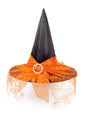 Halloween Hat Witch Party Black Pointed Hat