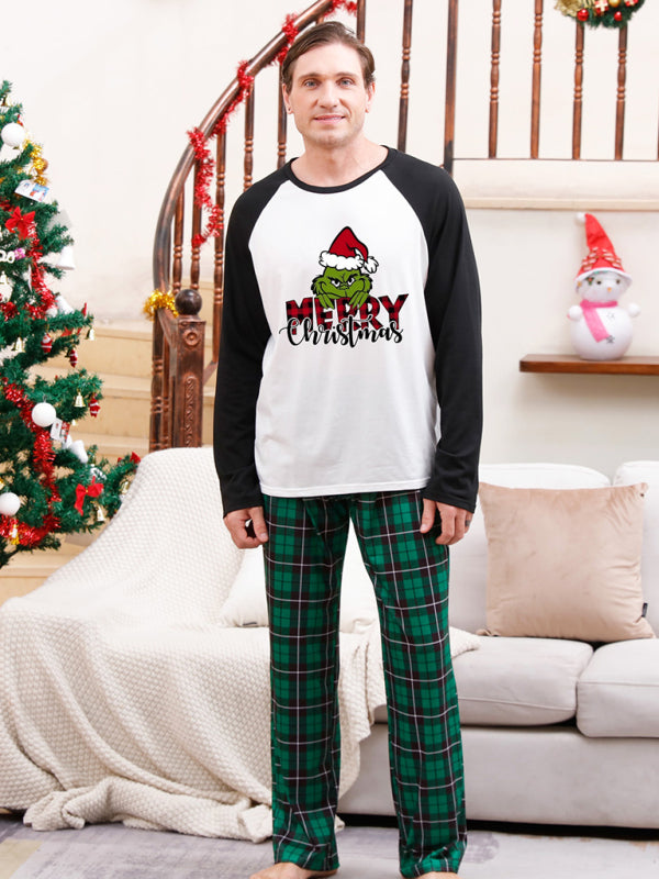 Family Christmas Print Pajama Set