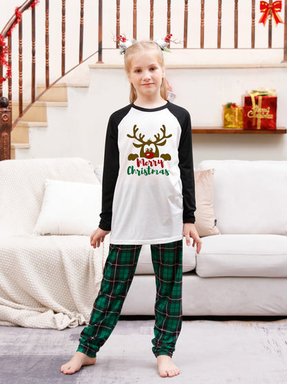 Family Christmas Print Pajama Set