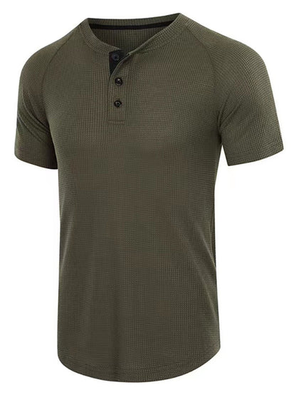 Men's Light Business Casual Round Neck Tee