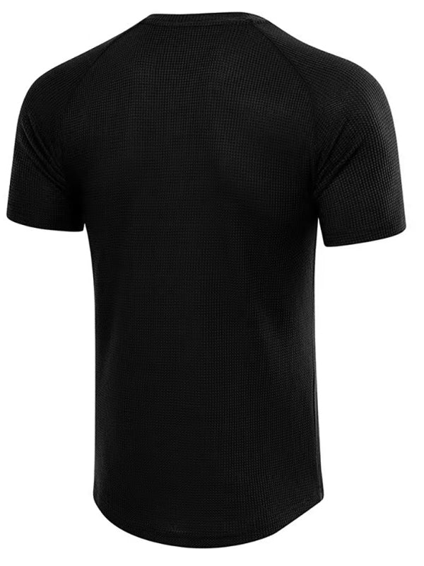 Men's Light Business Casual Round Neck Tee