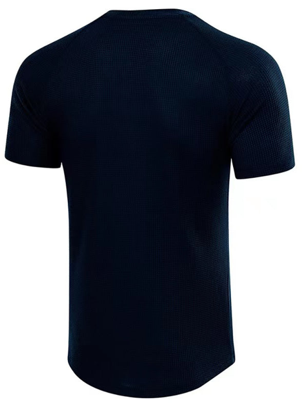 Men's Light Business Casual Round Neck Tee