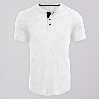 Men's Light Business Casual Round Neck Tee