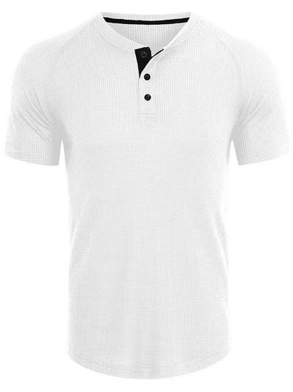 Men's Light Business Casual Round Neck Tee