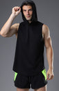 Men's Hooded Woven Polyester Sports Vest