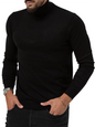 Simple base shirt high collar long sleeve T-shirt