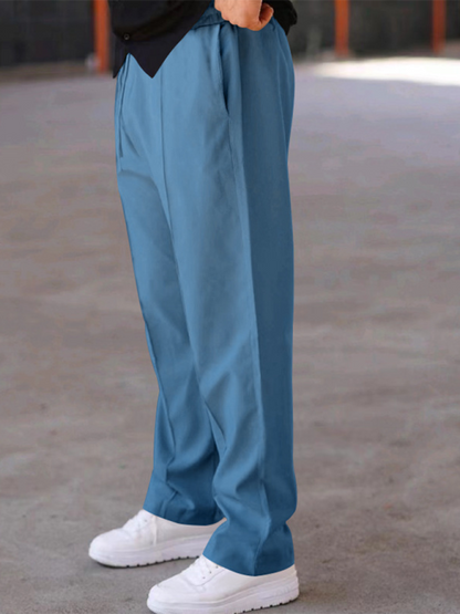 Men's loose straight sports casual trousers