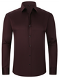 Men's non-iron wrinkle-resistant long-sleeve shirt