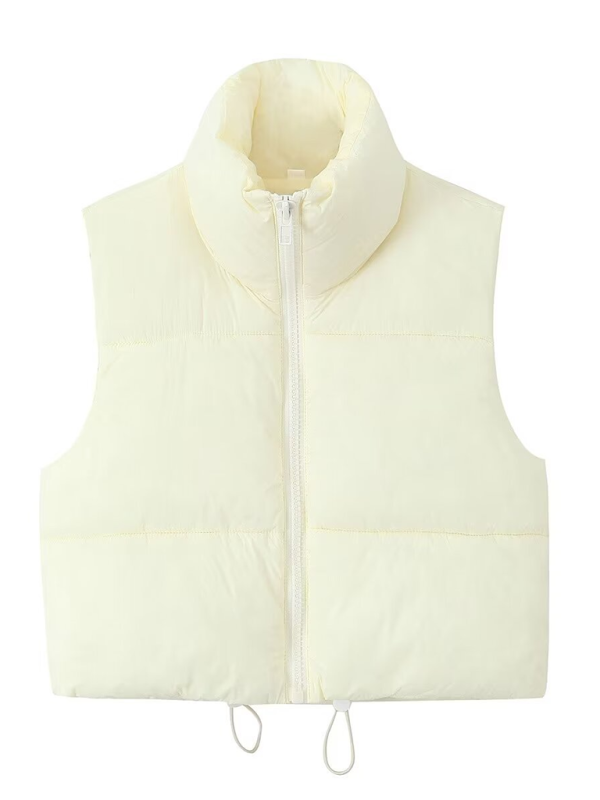 Women's collar cardigan vest warm coat