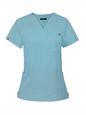 V-neck short-sleeved hospital nurse suit female operating room washing clothes