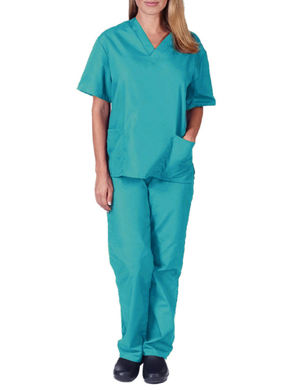 Wash clothes thin doctor surgical gown female nurse work clothes elastic Quick-drying suit