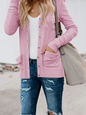 Women's Button Loose Knit Long Sleeve Cardigan Top