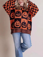 Halloween Loose Crew Neck Sweater