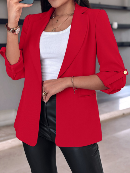 Stylish blazer with sleeves and buttons