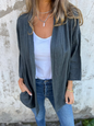 Women's Casual Loose Pocket Cardigan Jacket Top