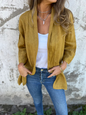 Women's Casual Loose Pocket Cardigan Jacket Top