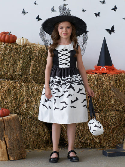 Halloween Themed Girls' Party Dress