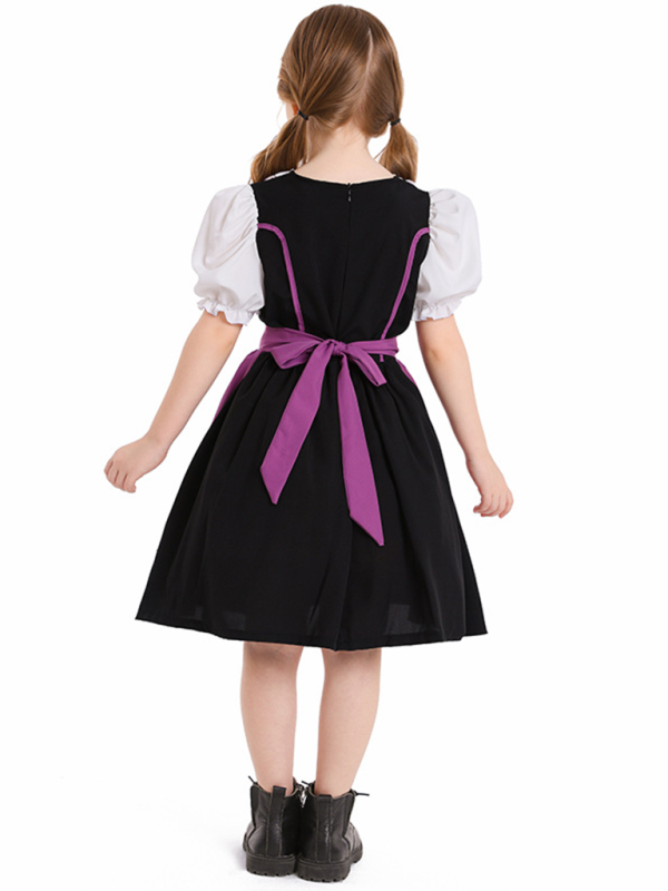 Halloween costumes cute children's beer festival skirts multi-color campus activities girls costumes