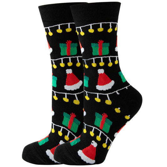 Men's Christmas Themed Knit Socks